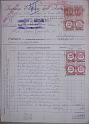 1922-03-13 fattura Consorzio Acquedotto della Impresa Elettrica dell'Isola quota di lire 1 e 45 per abitante